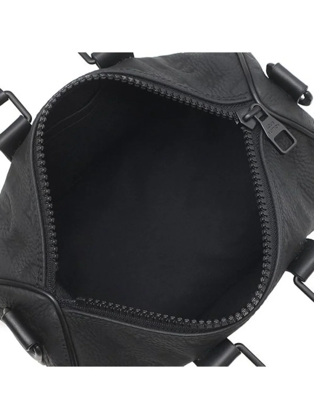 Louis Vuitton 2-Way Bag Keepall Bandouliere 25 Leather Taurillon Noir Matte